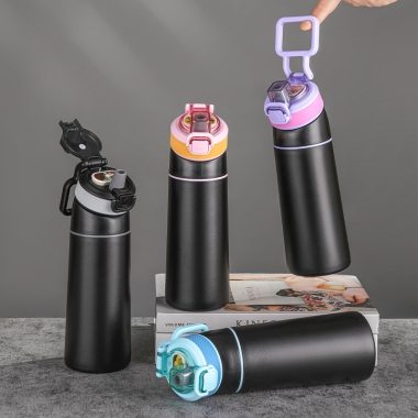 Embroidered steel insulated toy cup